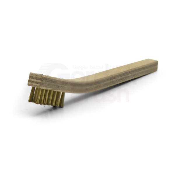 Gordon Brush 1-1/8" Brush D .022" Nylon Bristle D Abrasive Nylon Single-Spiral 15B-003G-12